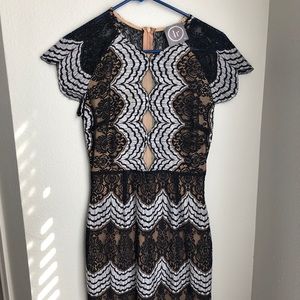 Lace cocktail dress